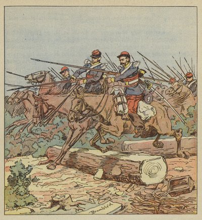 Montbarroisin syytös tekijältä after Louis Charles Bombled