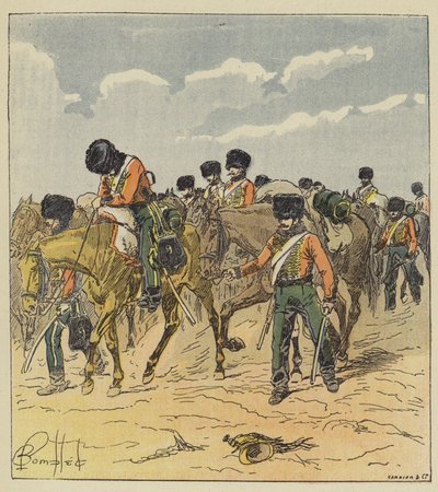 Larmee käveli tämän tilan läpi vaikeasti tekijältä after Louis Charles Bombled