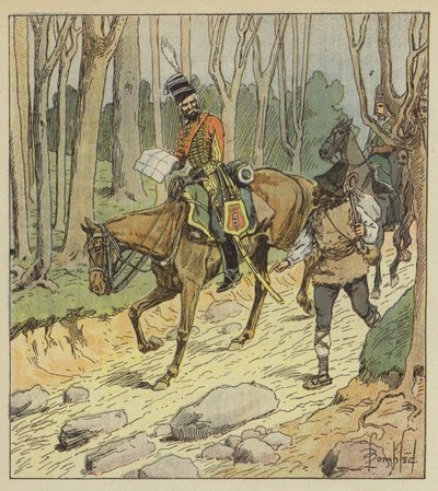 Kenraali Stengel oli erinomainen husaariupseeri tekijältä after Louis Charles Bombled