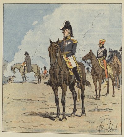 Marsalkka Berthier tekijältä after Louis Charles Bombled