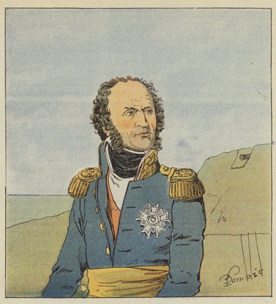 Marsalkka Brune tekijältä after Louis Charles Bombled