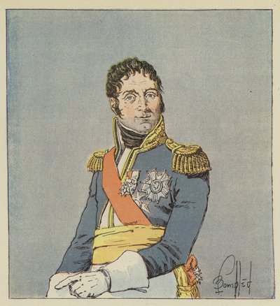 Marsalkka Massena tekijältä after Louis Charles Bombled