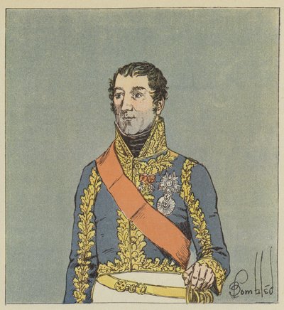 Marsalkka Mortier tekijältä after Louis Charles Bombled