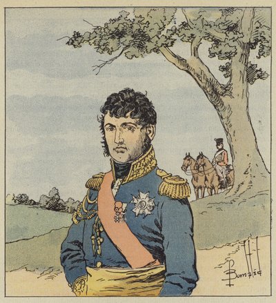 Marsalkka Soult tekijältä after Louis Charles Bombled