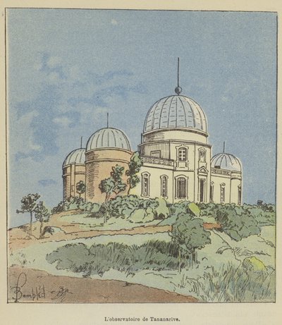 Antananarivon observatorio tekijältä after Louis Charles Bombled