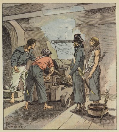 Merimiehet 1805-1815 tekijältä after Louis Charles Bombled
