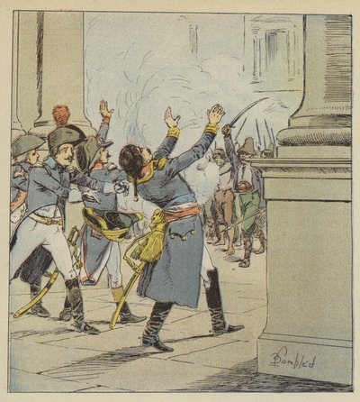 Duphotin kuolema tekijältä after Louis Charles Bombled