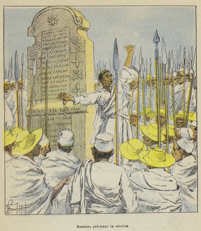 Velhot saarnaavat kapinaa tekijältä after Louis Charles Bombled