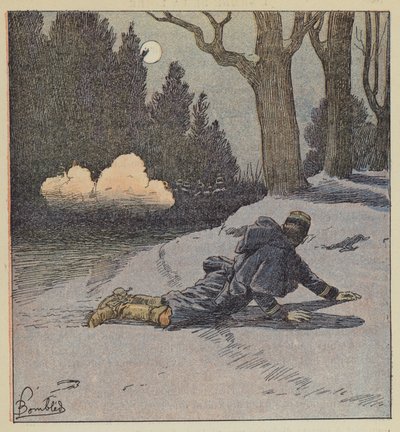 Yllätys de Chambord, everstiluutnantti Pinelli tekijältä after Louis Charles Bombled