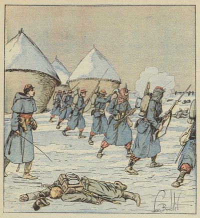 Maaliskuun 34. päivän kahakkaat tekijältä after Louis Charles Bombled