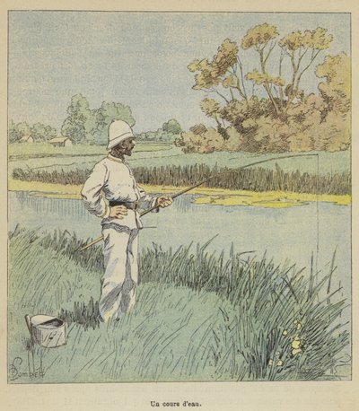 Vesistö tekijältä after Louis Charles Bombled