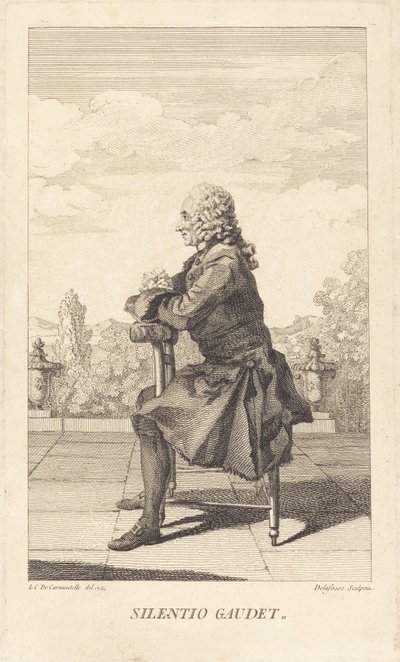 Jean-Baptiste-Francois Durey de Meinières tekijältä after Louis de Carrogis Jean Baptiste Delafosse called Carmontelle