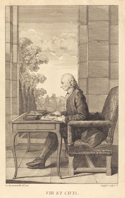 M. Lambert tekijältä after Louis de Carrogis Jean Baptiste Delafosse called Carmontelle