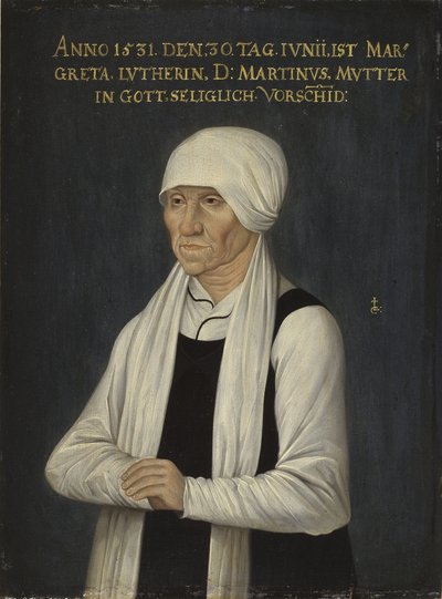 Margareta Luther, noin 1700 tekijältä after Lucas Cranach the Elder