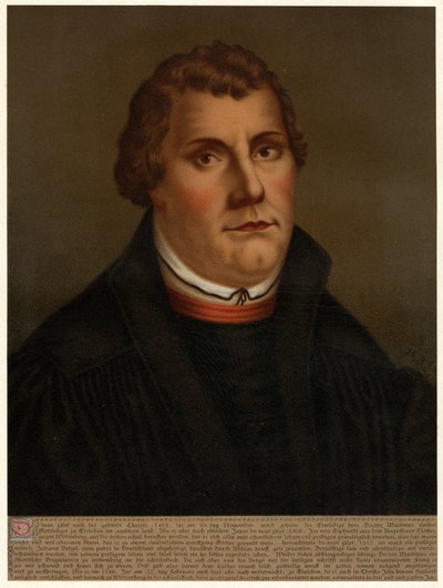 Martin Luther tekijältä after Lucas Cranach the Elder