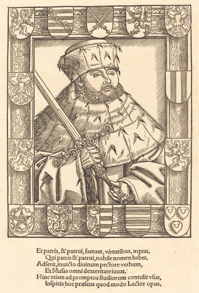 John Frederic Magnanimous, vaalivaatteissa tekijältä after Lucas Cranach the Younger
