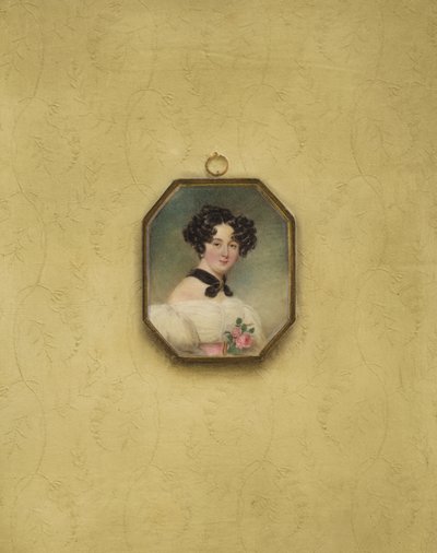 Kreivitär Pauline Wolkensteinin muotokuva tekijältä after Moritz Michael Daffinger