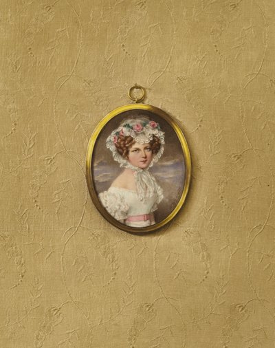 Nuoren wieniläisen naisen muotokuva tekijältä after Moritz Michael Daffinger