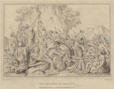 The Striking of the Rock, Exodus tekijältä after Nicolas Poussin