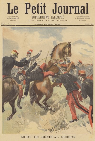 Kenraali Ferronin kuolema tekijältä after Oswaldo Tofani