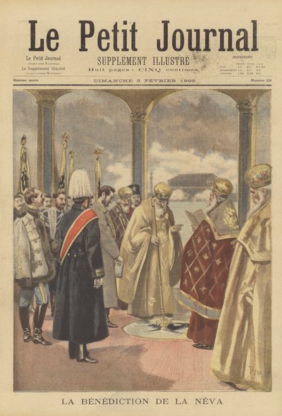Neva-joen siunaus tekijältä after Oswaldo Tofani