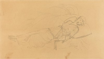 Nukkuva kaunotar tekijältä after Sir Edward Coley Burne Jones