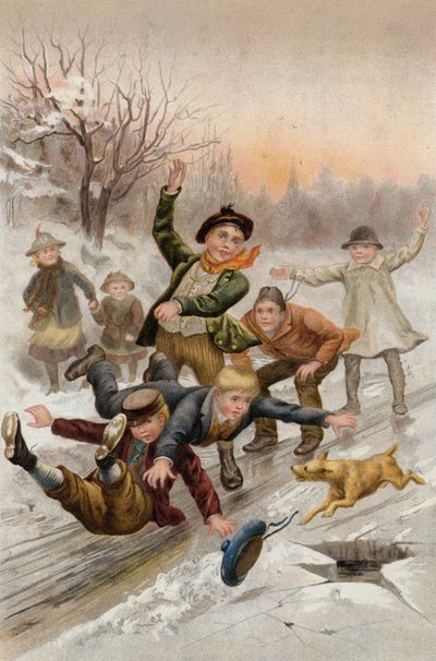 The Slide (chromolitho) tekijältä after Stanley Berkeley