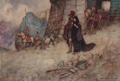 Geoffrey Chaucer, Troilus ja Criseyde tekijältä after Warwick Goble