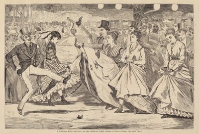 Parisian Ball - Tanssii Mabillessa, Pariisi tekijältä Winslow Homer