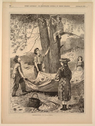 Kastanjaa tekijältä after Winslow Homer