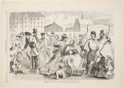 Luistelu Bostonissa tekijältä Winslow Homer