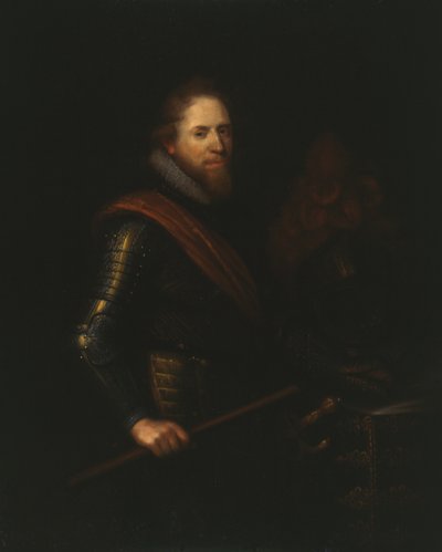 hollantilainen: Maurice (1567-1625), Oranian prinssi Muotokuva Maurice Oranian-Nassaun prinssi (1567-1625) tekijältä anonymous 