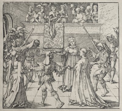 Naamiaiset tekijältä attributed to Albrecht Dürer