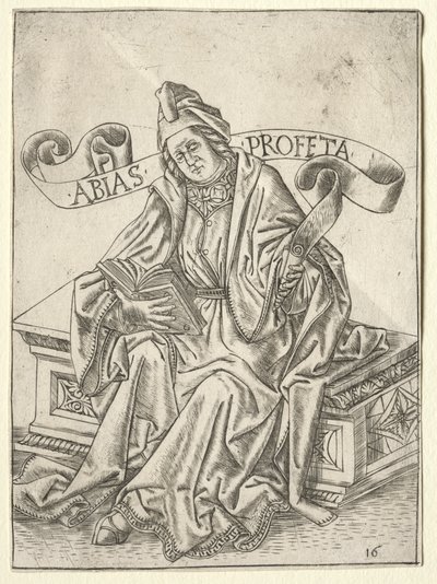 Profeetat: Obadja tekijältä attributed to Baccio Baldini