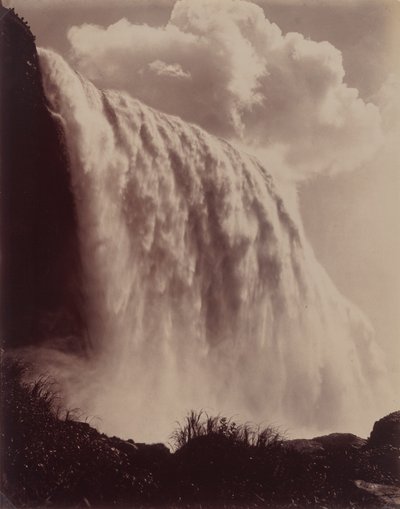 Niagaran putoukset tekijältä attributed to Charles Bierstadt