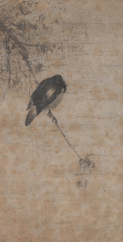 Willow ja Harakka tekijältä attributed to Fachang Muqi