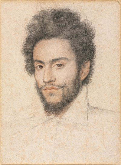 Nuori mies, jolla on parta tekijältä attributed to François Quesnel