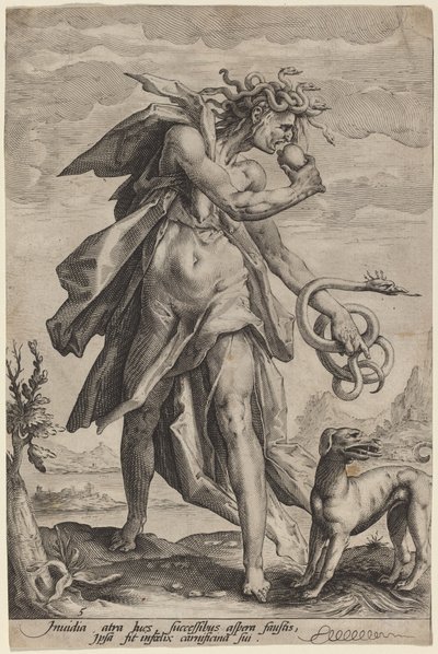 Kateus tekijältä attributed to Jacob Matham, after Hendrik Goltzius