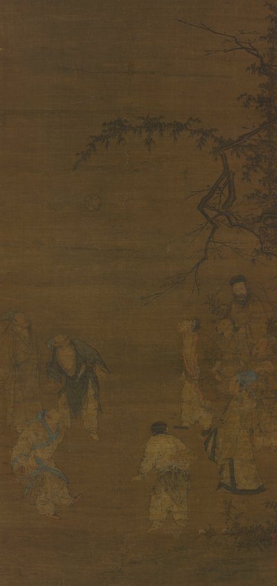 Jalkapalloilijat tekijältä attributed to Ma Yuan