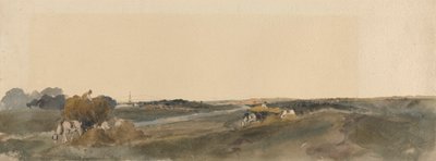 Ceifagem nas margens de um Lincolnshire Riverfinnish tekijältä attributed to Peter DeWint