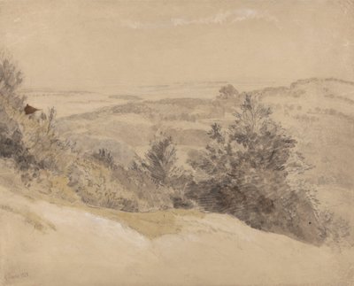 Boxhillfinnish tekijältä attributed to Samuel Palmer
