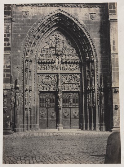 Sisäänkäynti, St. Lorenzin katedraali, Nürnberg tekijältä attributed to Schrag