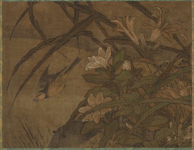 Linnut ja kukat tekijältä attributed to Sesshū Tōyō