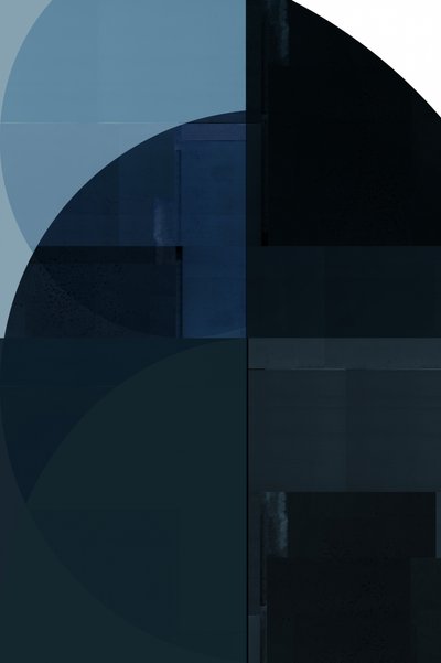 Syvä sininen geometria tekijältä cartissi