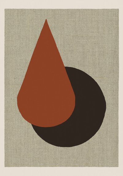 Maalliset abstraktit muodot tekijältä cartissi