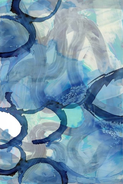 Fluid Blue -abstrakti tekijältä cartissi