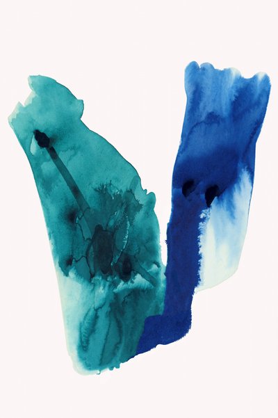 Abstrakti teal-sininen tekijältä cartissi