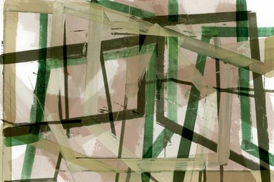Kerrostettu geometrinen abstrakti tekijältä cartissi