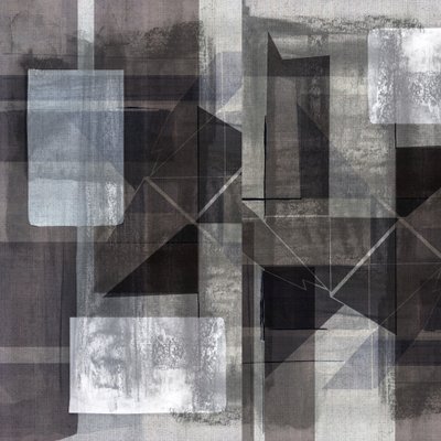 Kerrostettu geometrinen abstraktio tekijältä cartissi