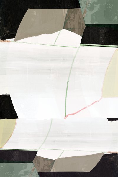 Hillitty geometrinen abstrakti tekijältä cartissi